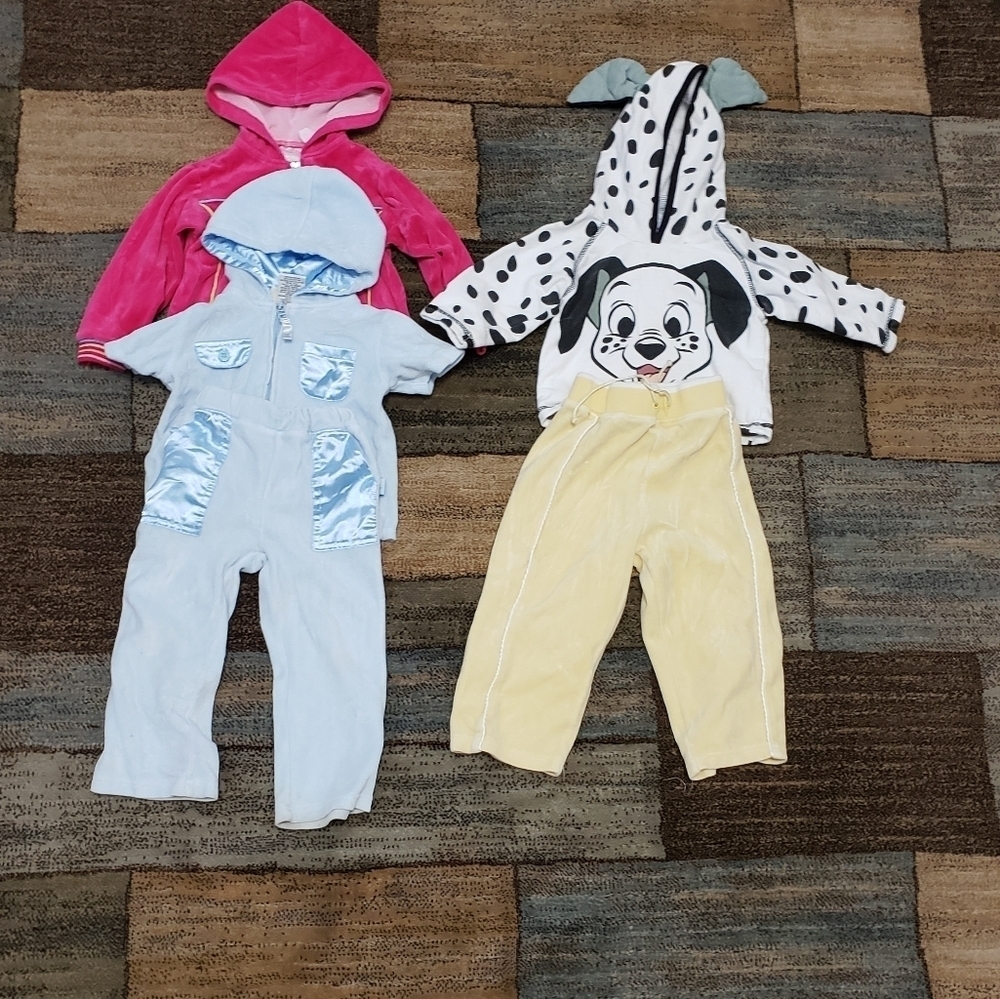 Baby girls size 24 months winter clothing bundle of 5